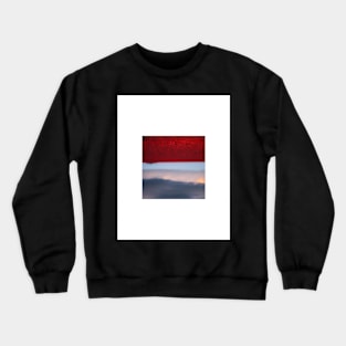 pomengranate seeds on top of the sky Crewneck Sweatshirt